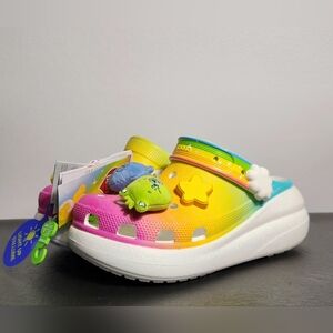 CROCS X Care Bears Collaboration Crush Clog 'Light On' - 210103 Women Size 7